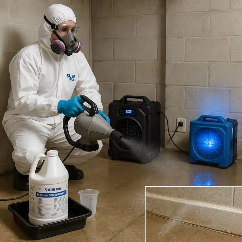 Sanitization and Odor Removal process in Brookdale, NJ